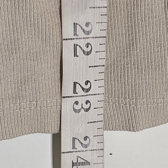 Philosophy by Republic Tank Womens Medium Green Lace Embellished Ribbed Boho M - Picture 11 of 12